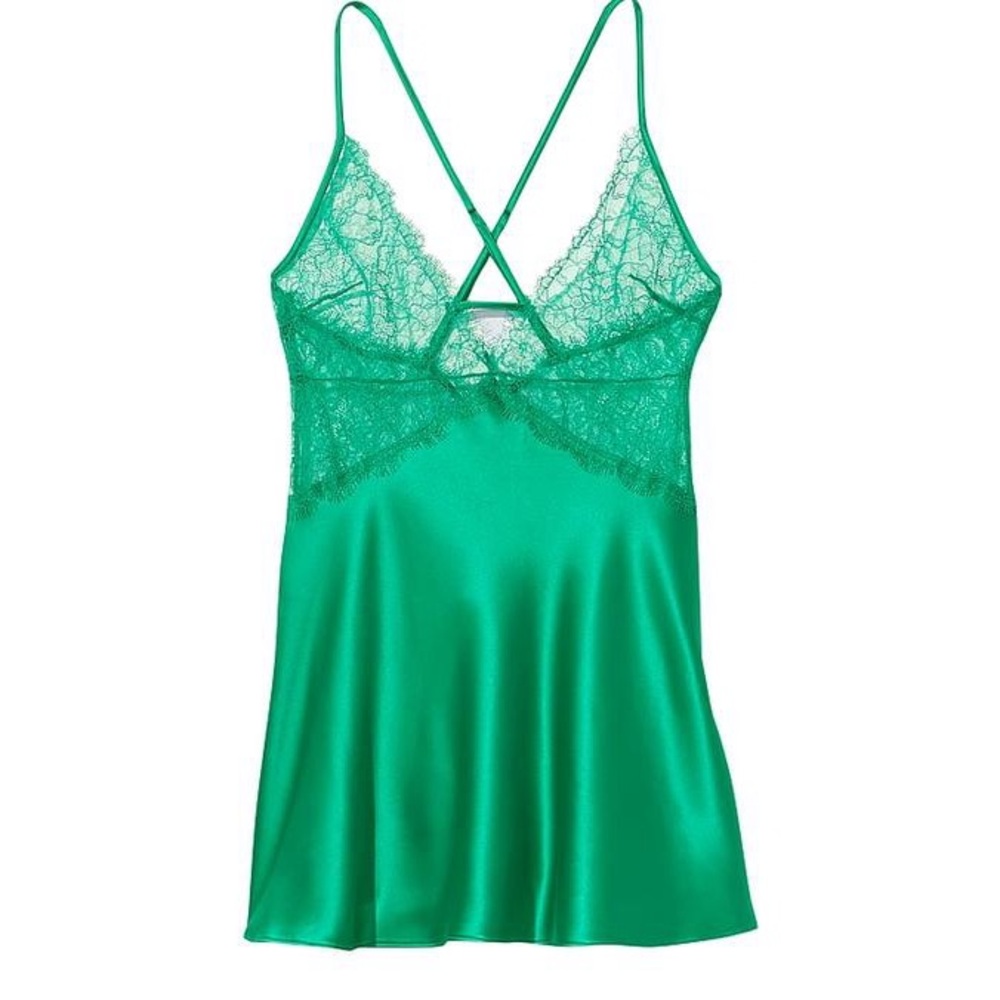 Victoria’s Secret Lace Plunge Slip